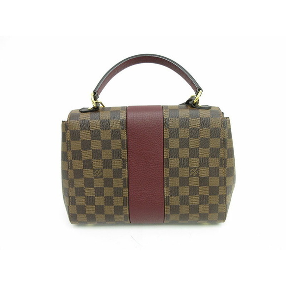 LOUIS VUITTON Damier Bond Street Crossbody Bag Bordeaux - Picture 2 of 11